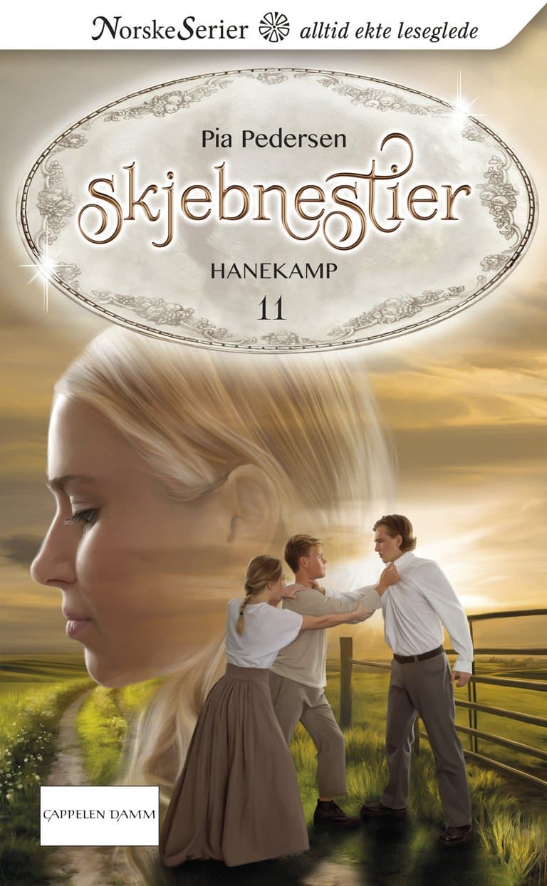 Omslag Hanekamp av Pia Pedersen (Ebok)