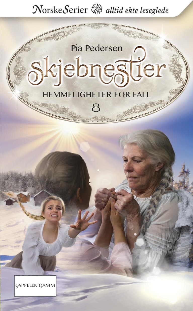 Omslag Hemmeligheter for fall av Pia Pedersen (Heftet)