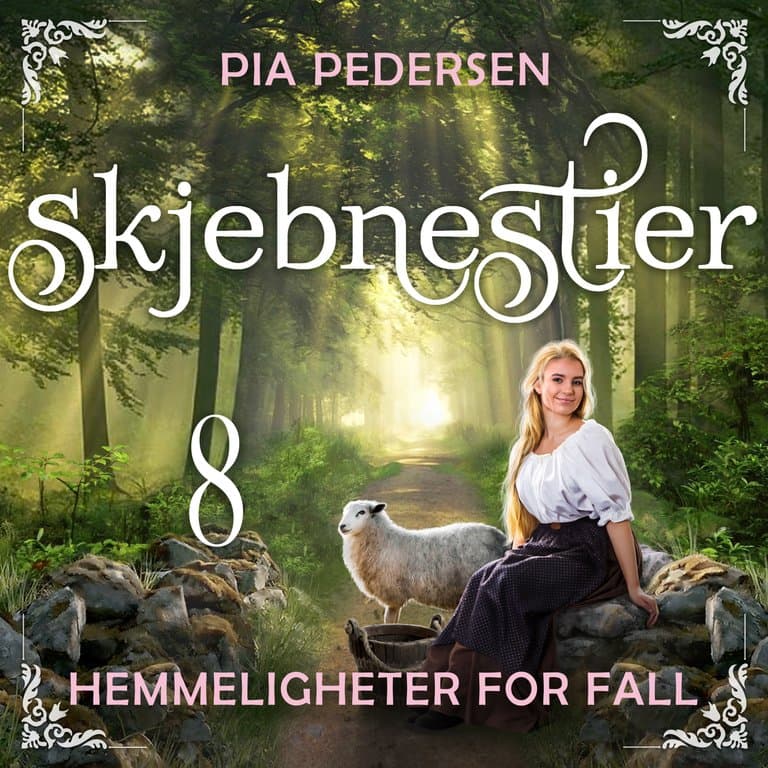 Omslag Hemmeligheter for fall av Pia Pedersen (Lydbok)