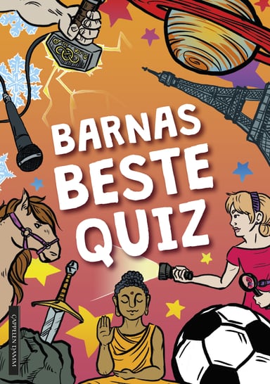 Omslag av "Barnas beste quiz"