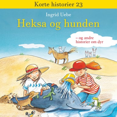 Omslag av "Heksa og hunden - og andre historier om dyr"