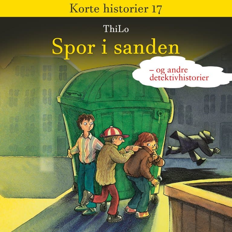 Omslag Spor i sanden - og andre detektivhistorier av ThiLo (Lydbok)