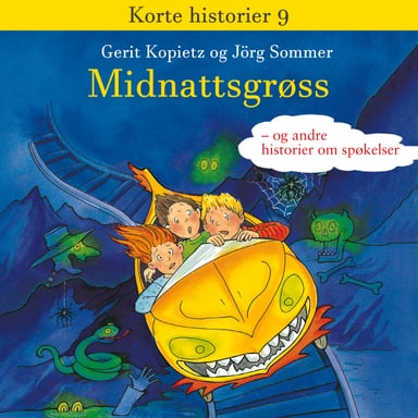 Omslag av "Midnattsgrøss - og andre historier om spøkelser"
