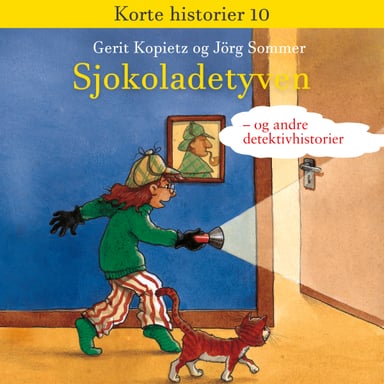 Omslag av "Sjokoladetyven - og andre detektivhistorier"