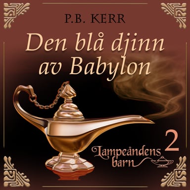 Omslag av "Den blå djinn av Babylon"