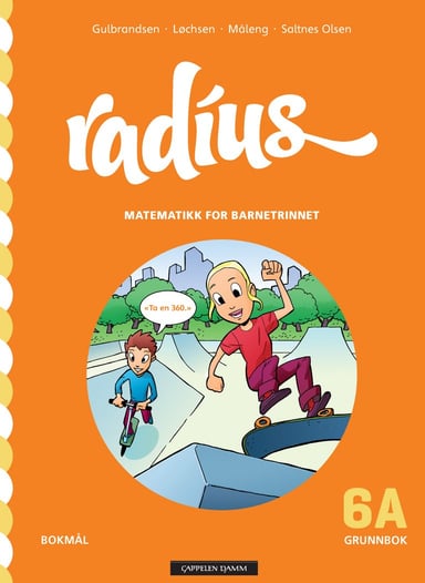 Omslag av "Radius 6A Grunnbok"