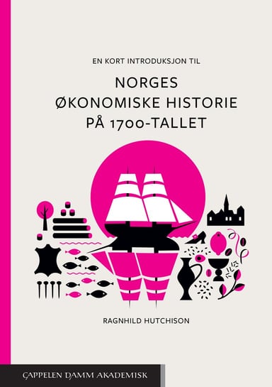 Omslag av "En kort introduksjon til Norges økonomiske historie på 1700-tallet"