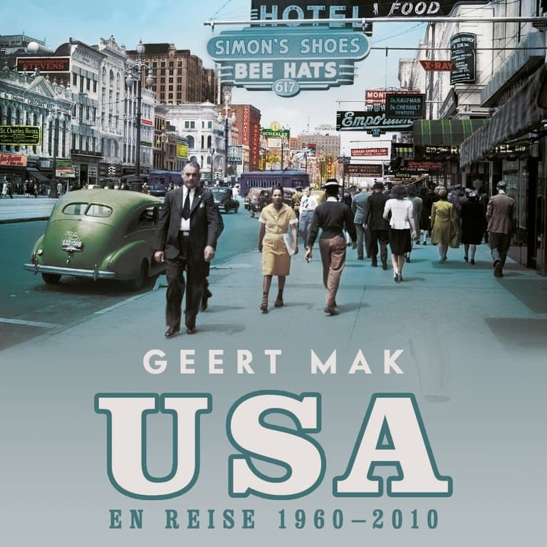 Omslag USA - En reise 1960-2010 av Geert Mak (Lydbok)