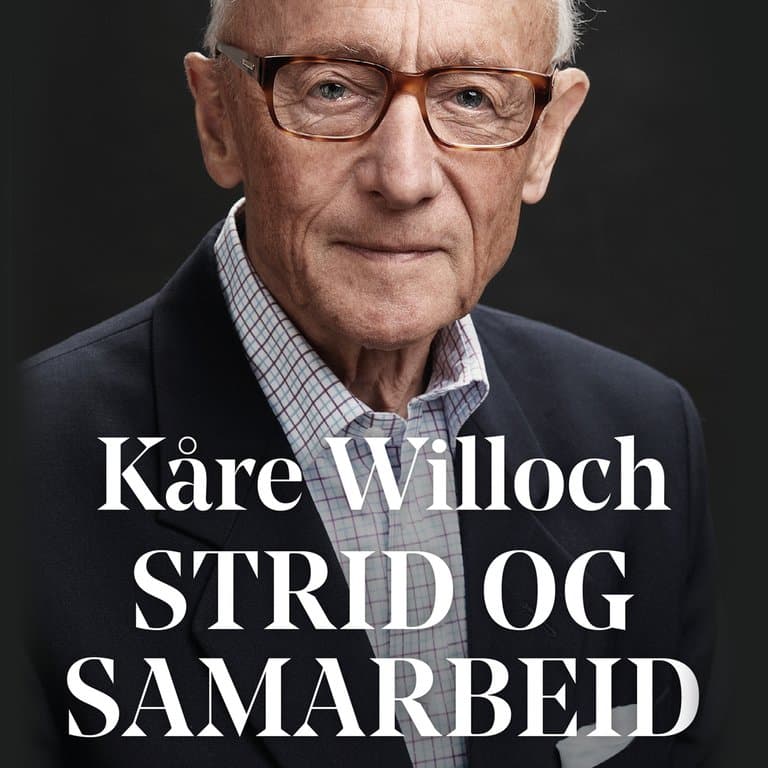 Omslag Strid og samarbeid av Kåre Willoch (Lydbok)