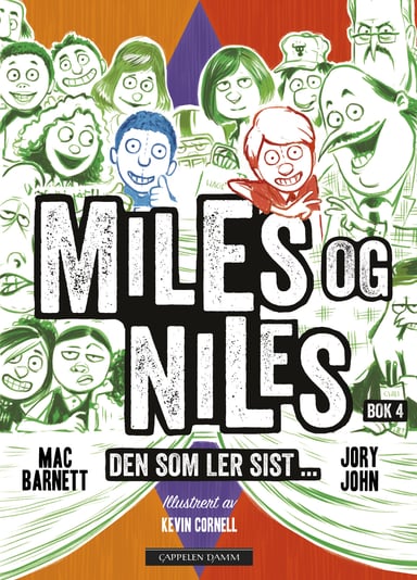 Omslag av "Miles og Niles. Bok 4. Den som ler sist ..."