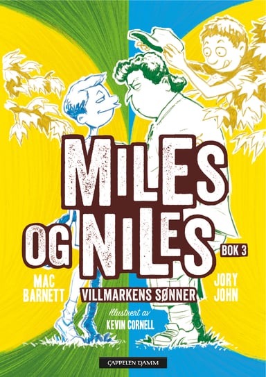 Omslag av "Miles og Niles. Bok 3. Villmarkens sønner"