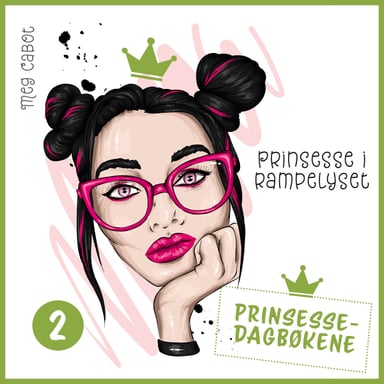 Omslag av "Prinsesse i rampelyset"