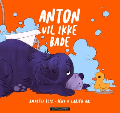 Omslag av "Anton vil ikke bade"