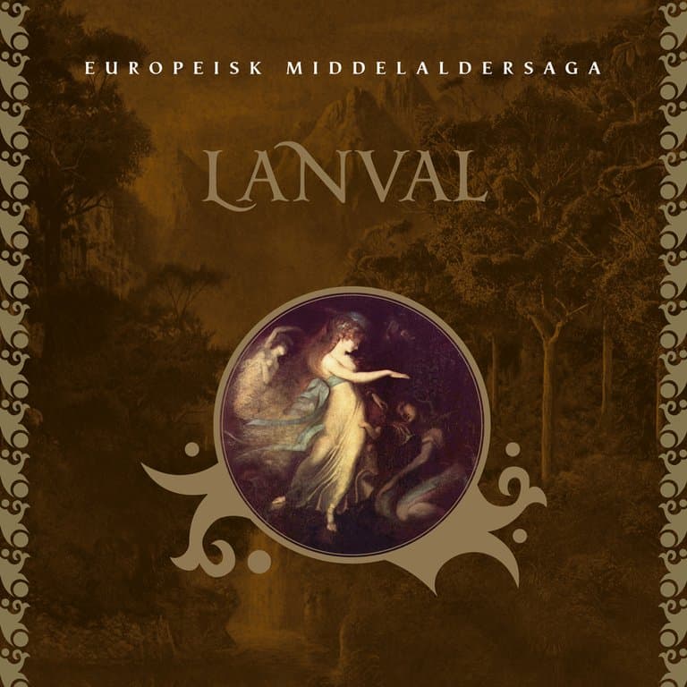 Omslag Lanval av Marie de France (Lydbok)