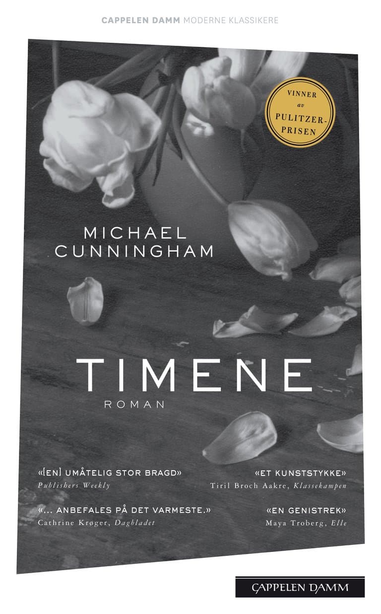 Omslag Timene av Michael Cunningham (Heftet)
