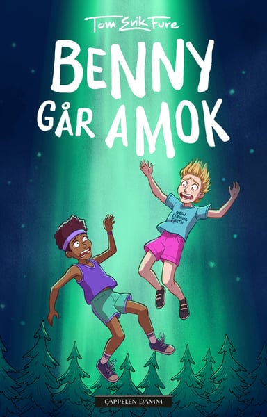 Omslag av "Benny går amok"