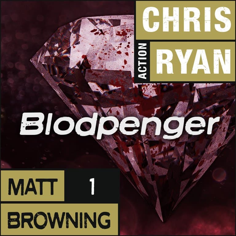 Omslag Blodpenger av Chris Ryan (Lydbok)