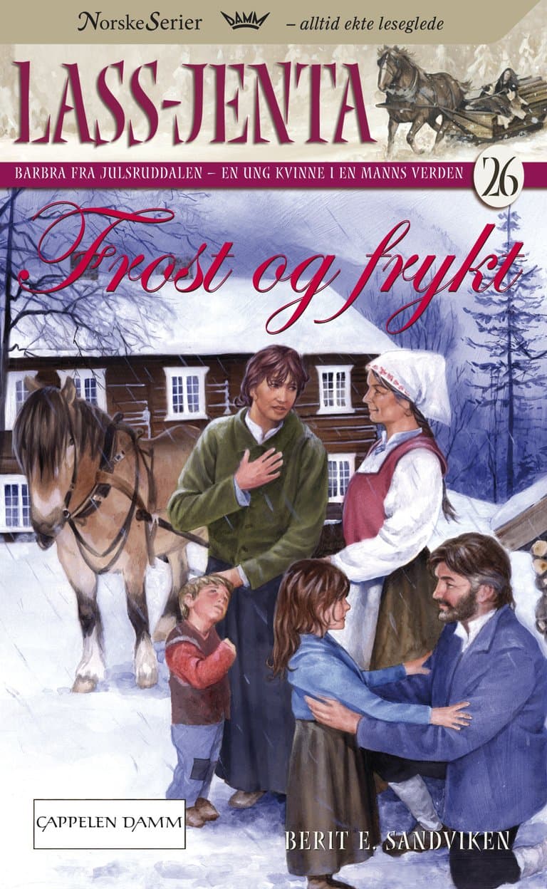 Omslag Frost og frykt av Berit Sandviken (Ebok)