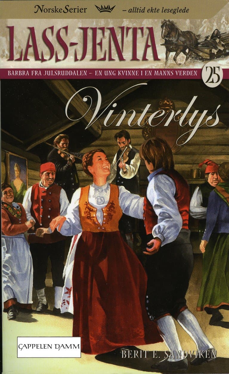 Omslag Vinterlys av Berit Sandviken (Ebok)