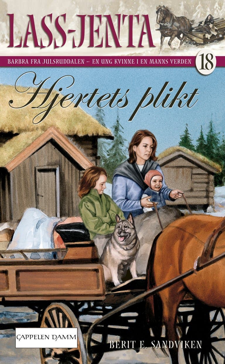 Omslag Hjertets plikt av Berit Sandviken (Ebok)