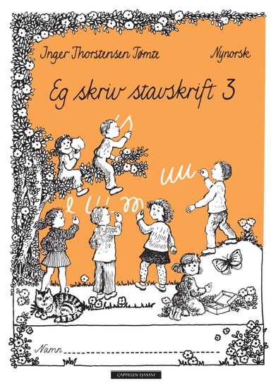 Omslag av "Eg skriv stavskrift 3 nynorsk"
