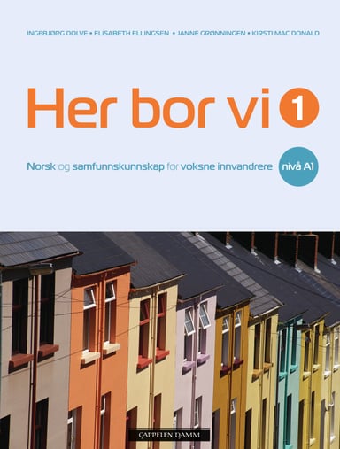Omslag av "Her bor vi 1"