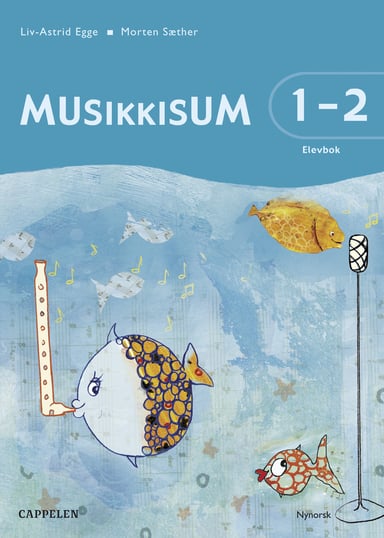 Omslag av "MusikkisuM 1-2 Elevbok"