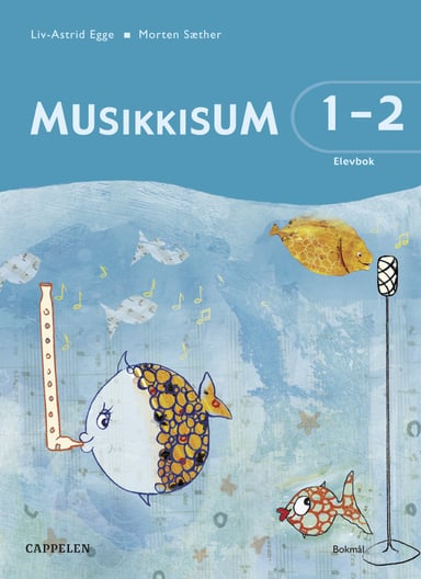 Omslag av "MusikkisuM 1-2 Elevbok"