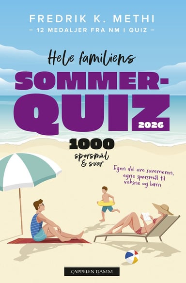 Omslag av "Hele familiens sommerquiz 2026"