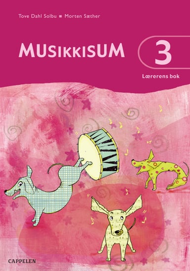 Omslag av "MusikkisuM 3 Lærerens bok"