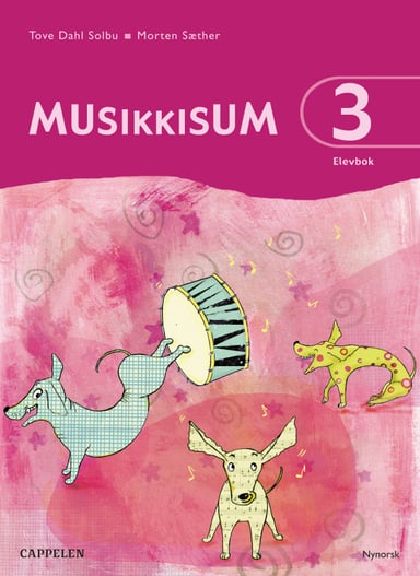 Omslag av "MusikkisuM 3 Elevbok"
