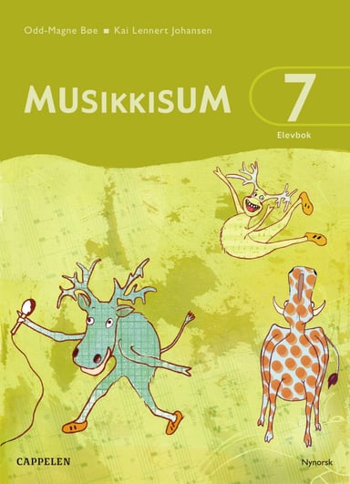 Omslag av "MusikkisuM 7 Elevbok"