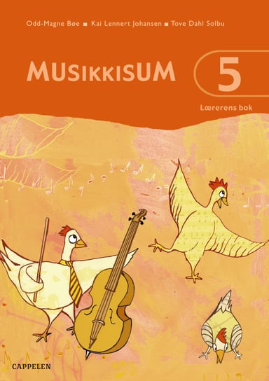 Omslag av "MusikkisuM 5 Lærerens bok"