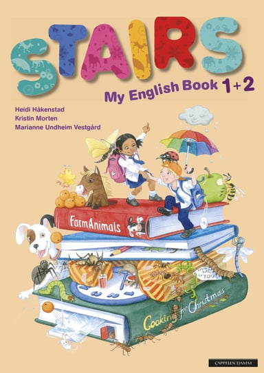 Omslag av "Stairs 1+2 Utgave 2 My English Book"