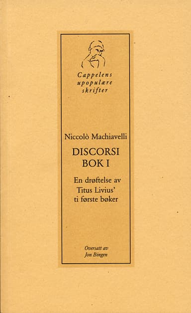 Discorsi, bok I