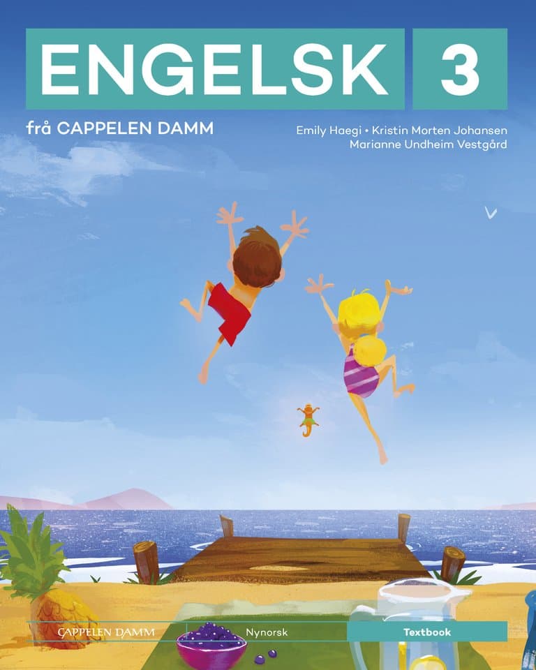 Omslag Engelsk 3 frå Cappelen Damm Textbook av Kristin Morten Johansen og Marianne Undheim Vestgård (Innbundet)