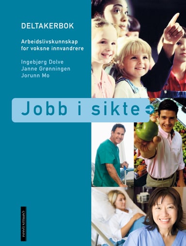 Omslag av "Jobb i sikte. Deltakerbok"