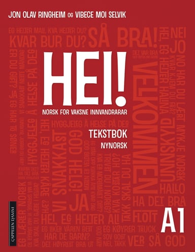 Omslag av "Hei! A1 Tekstbok, nynorsk"