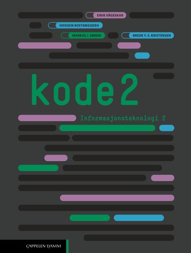 Omslag av "Kode 2 Informasjonsteknologi 2 (LK20)"