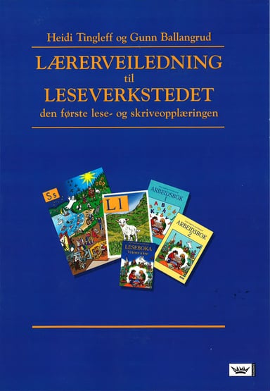 Omslag av "Lærerveiledning til Leseverkstedet bokmål/nynorsk"