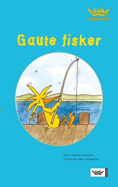 Omslag av "Damms leseunivers 1: Gaute fisker"
