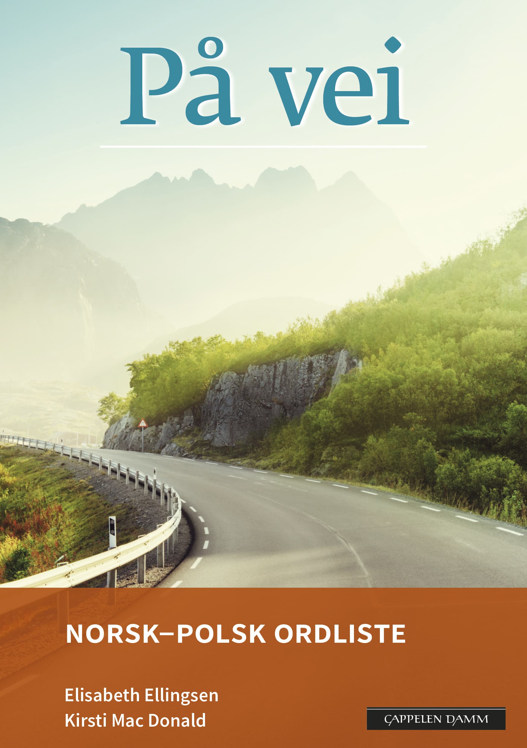 Omslag På vei Norsk-polsk ordliste (2018) av Elisabeth Ellingsen og Kirsti Mac Donald (Heftet)