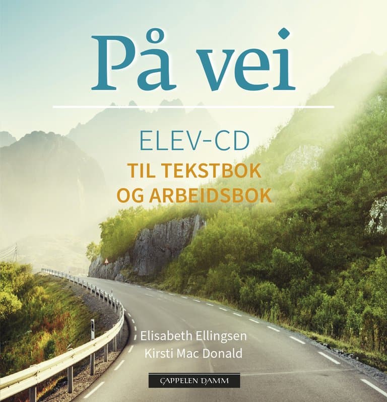 Omslag På vei Elev-cd (2018) av Elisabeth Ellingsen og Kirsti Mac Donald (CD)