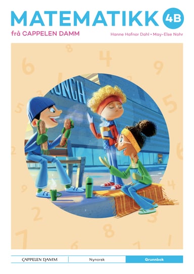 Omslag av "Matematikk 4B frå Cappelen Damm Grunnbok"