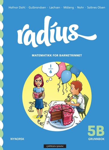 Omslag av "Radius 5B Grunnbok"