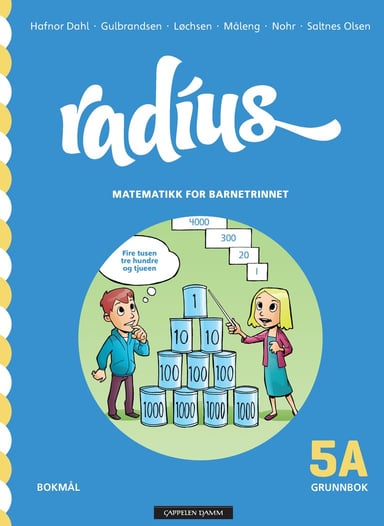 Omslag av "Radius 5A Grunnbok"