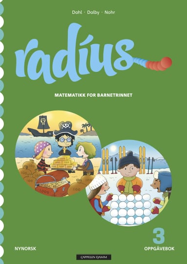 Omslag av "Radius 3 Oppgåvebok"