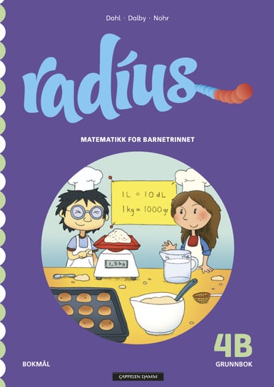 Omslag av "Radius 4B Grunnbok"