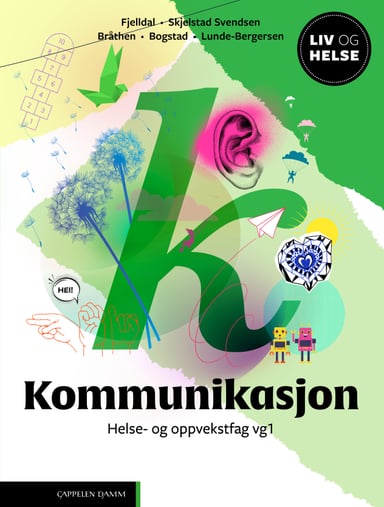 Omslag av "Liv og helse Kommunikasjon (LK20)"