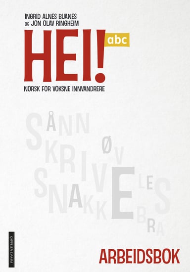 Omslag av "Hei! abc Arbeidsbok"